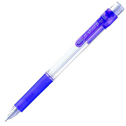 Pentel e-sharp Automatic Pencil, 0.5mm, Violet Accents, Box of 12 (AZ125V) - color: Violet, size: 12 Count (Pack of 1)