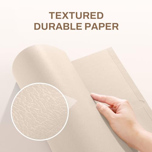 SUNEE Folders with Pockets (25 Pack, Warm Beige), 2 Pocket Folders Fit Letter Size, Paper File Folder for School Office Home Business, Textured Paper - color: Warm Beige, style: 25-Pack