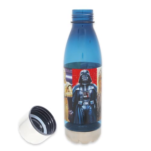 Star Wars Water Bottle School Supplies Set - Bundle of 2 Stainless Steel Reusable Sports Tumbler, Stickers, More | Star Wars Cup 2 Pack for Kids