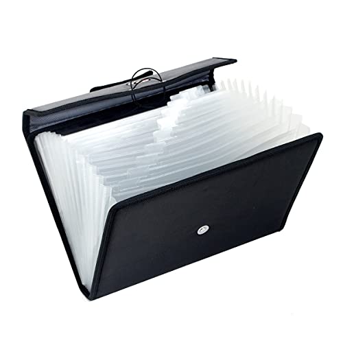 Case-it 13-Pocket Expanding File with Handle and Shoulder Strap, EFF-30 Pink - color: Pink, size: 1 Pack