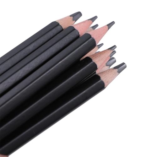 Kopida Wooden Graphite Pencil 14Pcs Professional Sketch Pencil Set HB 2H 4H B 2B 3B 4B 5B 6B 7B 8B 10B 12B 14B Graphite Art Hand-Painted Pencil School Supplies