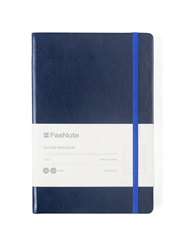 Lined Journal Notebook 5.51 x 8.27 in (A5), 244 Pages, PU Leather Hardcover, 100gsm Thick Paper, Professional Notebook for Writing, Office & Work, Calendar Card Included (2025)(Midnight Blue) - color: Midnight Blue, size: A5（2025）