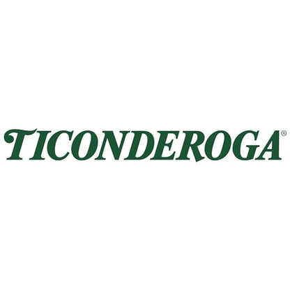 Ticonderoga Assorted Erasers, Pastel Colors, 15 Count