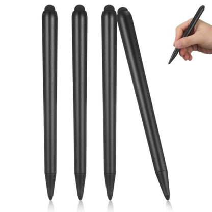 VILLCASE 4 Pack Stylus Pen for Touchscreens Whiteboard Stylus Pen with Dual-Head Design Fine Tip Screen for Tablets Phones Smart Boards Handwriting Drawing Note Taking 6.29In