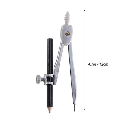 BABETT Drawing Compass Drafting Tools Compass Geometry Drawing Tool Mathematics Set Metal Tool Carpentry Professional Compass Student Compass Set Math Ruler Kit