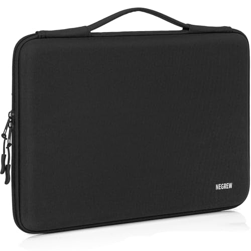 Hard Laptop Sleeve Case for 13.6" MacBook Air & 14" MacBook Pro | Fit MacBook Air M2/M3 A2681 A3113, 14" MacBook Pro M4/M3/M2/M1 Pro/Max A3112 A3401 A3185 A2992 A2918 A2779, Water-Resistant - color: Black