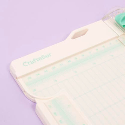 Craftelier - Paper Trimmer and Score Board for Paper Crafts | Scrapbooking Trimmer Tool | Card Making, Small Business Essentials | Size 15.35 x 16.93 inches - size: 15.35 x 16.93 inches