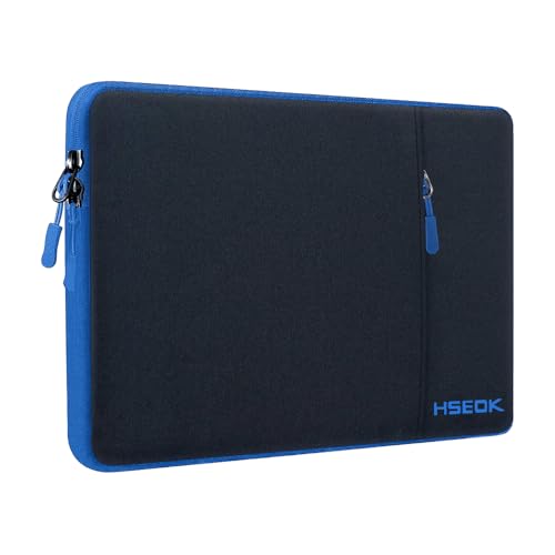 Hseok Laptop Case 13 Inch Sleeve Compatible with MacBook Neo 13, MacBook Air Pro 13 M5/M4/M3/M2/M1, iPad Pro Air 12.9" 13", XPS 13, Protective Computer Bag with Side Pocket & Dual Zippers,B02K03 - color: B02K03, size: 13"
