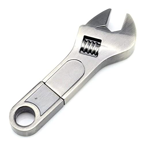 AreTop Novelty Flash Drive 32GB, USB2.0 Miniature Spanner Shape Cute USB Flash Drive Thumb Drives Cool Memory Stick Pen Drive Gift for Collegue Students Kids Children Employees Present - size: 32GB, style: Spanner