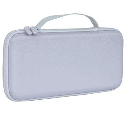 Lebakort Hard Case Compatible with Logitech Pebble Keys 2 K380s K380 Keyboard (Off White Case) - color: Off White Case