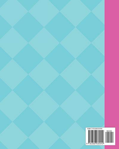 Primary Composition Notebook: With Picture Space - Unruled Top (Half Blank), Dotted Midline Ruled Bottom | Baby Unicorn Pink Heart Notebook with Blue ... (Early Childhood Learning Composition Books)