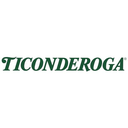 Ticonderoga My First Half-Size Wooden Pencils, 12 Pencils/Pack, 1 Pack | Large Triangle-Barrel Pre-Sharpened #2 (HB) Short 4.5" Yellow Pencils with Erasers, X33012