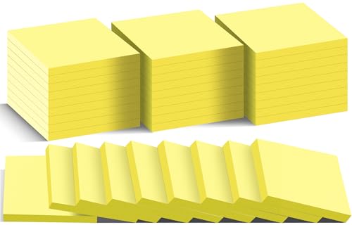(36 Pack) Sticky Notes 3x3 in Post, Yellow Self-Stick Note Pads it, Strong Adhesive, Easy to Post for Home, Office, Notebook - color: Yellow