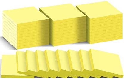 (36 Pack) Sticky Notes 3x3 in Post, Yellow Self-Stick Note Pads it, Strong Adhesive, Easy to Post for Home, Office, Notebook - color: Yellow