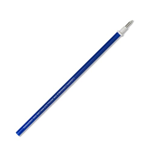 Legami - Refill for Erasable Gel Pen, Set of 3, Height 13 cm, Blue Thermosensitive Ink, 0.7 mm Tip