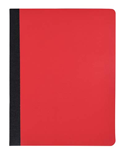 Mintra Office Poly Composition Book (3 Pack, Black Blue Red) - color: Black, Blue, Red, size: 7.5in x 9.75in (3 Pack)