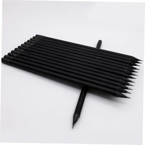 20pcs Wooden Hb Pencils for Drawing and Sketching Smooth Writing Ergonomic Grip Art Supplies for Students and Artists
