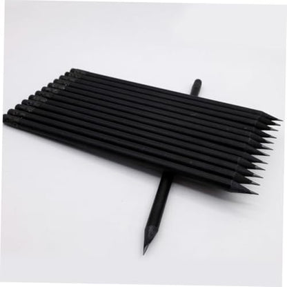 20pcs Wooden Hb Pencils for Drawing and Sketching Smooth Writing Ergonomic Grip Art Supplies for Students and Artists
