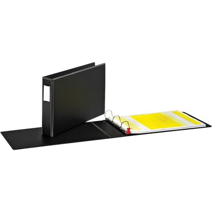 Cardinal Premier Easy Open 11" x 17", Locking Slant-D Ring Binder, 2", Black (12132) - size: 2-Inch