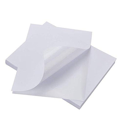 BESTEASY Sticker Paper 8.5" x 11" Full Sheet Label Stickers for Laser & Inkjet Printers, Self-Adhesive Paper Shipping Labels (2000 Sheets,2000 Labels) - size: 2000 sheets, style: 1 up-8.5"x11"