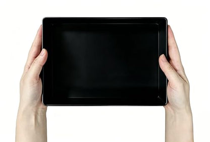 Amazon Basics Rectangular Plastic Desk Organizer with Storage Trays, Accessory Tray for Office Supplies and Pen Holder, 9.4 x 6.7 x 2 inch, Black - size: 9.4" x 6.7" x 2"