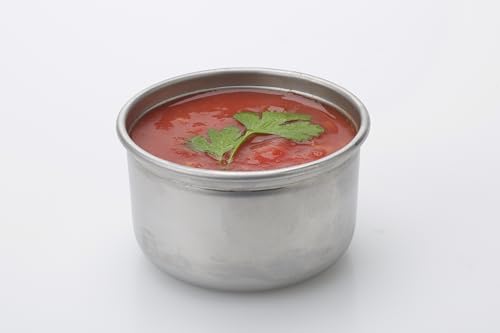 Smash Stainless Steel Mini Dressing/Sauce Pots, Blue, 60 ml Capacity (Pack of 3) - color: Blue, size: 3 x 60 ml (2 fl oz)