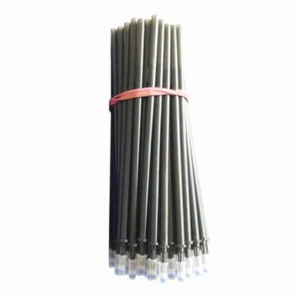 ZJchao Erasable Pens, Pen Refills Erasable Gel Pens Blue Ink Gel Ink Pen Refills with Fine Point 0.5mm Replacement for Office School Writing (100pcs) - color: Black, size: 100pcs