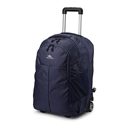 High Sierra Powerglide Pro Wheeled Backpack, Rolling Laptop Bag for Travel, Fits most 15.6” Laptops, 40L, Indigo Blue - color: Indigo Blue