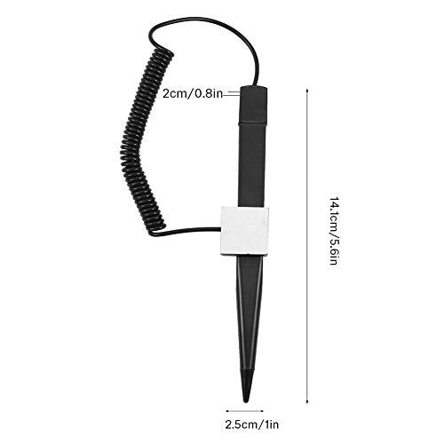 Pen, Professional Spring Pen Pressure Sensitive Pen with Spring Rope w/Pen Holder for Car Navigation Capacitive POS Order Machine