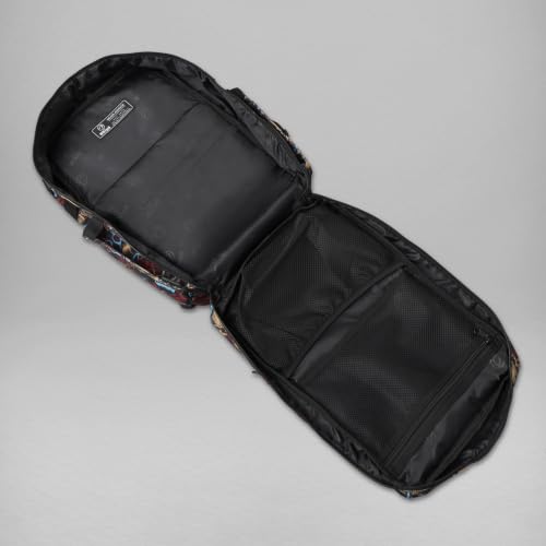 WOLFpak 45L Athletic Gym Backpack - Durable 1000D Waterproof Oxford Material with MOLLE Webbing, Laptop Pocket - color: Deadly Sharp