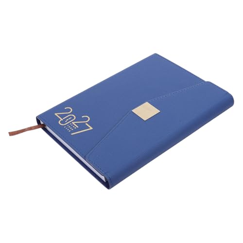 SEWACC A5 Daily Schedule Notebook 2027 with Tri Fold Construction, Ink Bleed Resistant Portable Planner for Students and Professionals, for Academic Daily Agenda and Personal Productivity