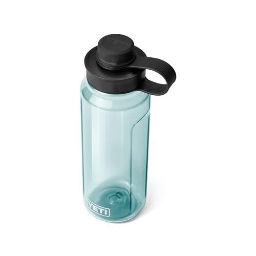 YETI Yonder Water Bottle with Yonder Tether Cap, Lightweight, Leakproof and BPA-Free - color: Seafoam, size: 34 Ounces
