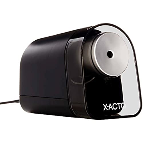 X-ACTO XLR Electric Pencil Sharpener, Black, 1 Count - Back to School, Teacher, Classroom Supplies - size: 1 Count (Pack of 1)