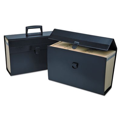 Pendaflex Portafile Expanding Organizer, 15 1/8"x 10 5/8", Black (01156) - size: Letter