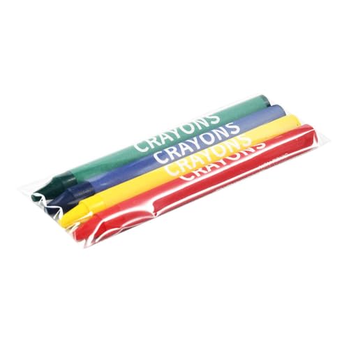 Madisi Crayons Bulk Pack, Regular Size, 4 Colors, 60 Packs, 240 Count | Crayons Bulk Individual Packs for Kids Classroom Set - size: 1 Count (Pack of 240)