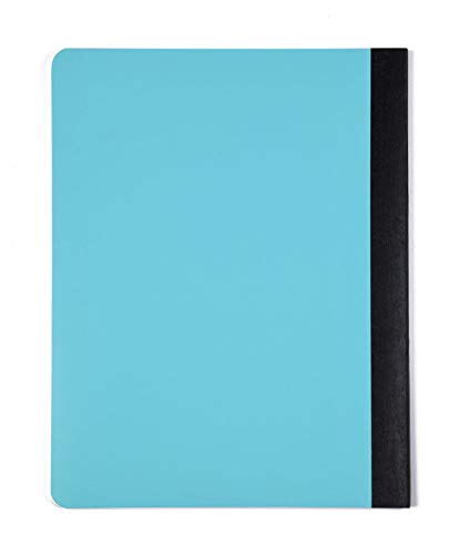 Mintra Office Poly Composition Book (3 Pack, Teal Purple White) - color: Teal, Purple, White, size: 7.5in x 9.75in (3 Pack)