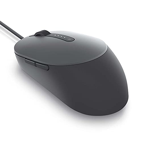 DELL - Peripheral B2B DELL Laser Wired Mouse - MS3220 Titan Gray SE - style: MS3220 - Titan Gray