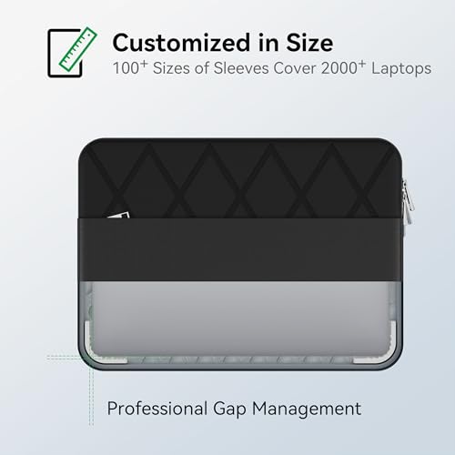 Smatree Elite Laptop Sleeve for 15.3 inch Lenovo Chromebook i/Plus i | Lenovo Protective Sleeve with Accessory Pocket,Patented Super-Corner Design (E636)