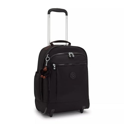 Kipling Women's Gaze Large Rolling Backpack, Durable, Wheeled Backpack with Adjustable Shoulder Straps, Nylon Book Bag - color: True Black