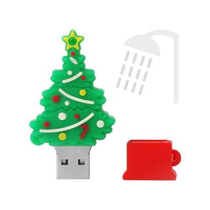 Christmas Tree Flash Drive 16GB, Gift USB Stick with Chain for Family,Kids,Friends,Students,Teacher Merry Christmas - color: Tree, size: 16GB