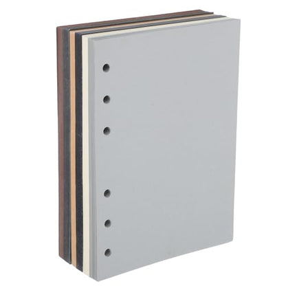 Unlined Refill Paper Blank Inner Pages 300 Sheets for 6 Hole Ring Binders Compatible Design for Classic Journals and Travel Diaries