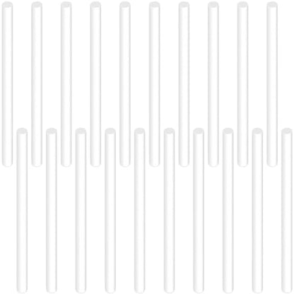 20PCS Mechanical Pencil Eraser Refills, White Refill Erasers for Retractable Eraser Pen, Universal Traceless Eraser Replacement for Office Notebook Drafting (5x90mm) - color: White, 20pcs,5x90mm