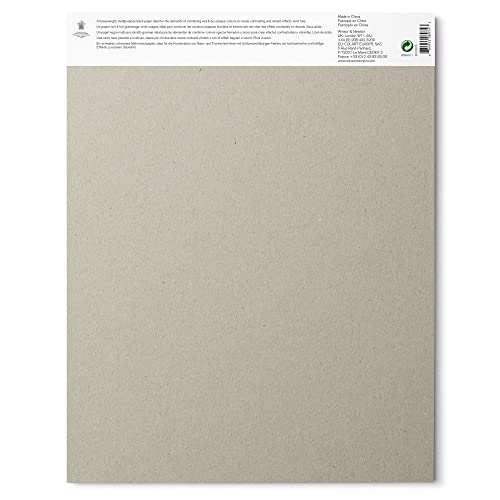 Winsor & Newton Professional Mixed Media Pad, 11" x 14", 25 Sheets, 200gsm, Black - size: 11" x 14", style: Mixed Media Pad - Black