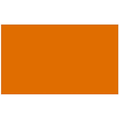 Colonial Cards: 150 Color Cardstock 3" x 5" Index Cards, Pumpkin, Unruled - color: pumpkin