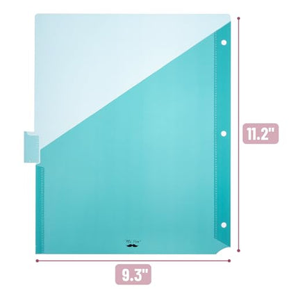 Mr. Pen- Binder Dividers with Pockets and Tabs, 48 Pack | Elemental, 3 Ring Binder Dividers with Tabs and Pockets on Both Sides - color: Elemental, size: 48 Pack