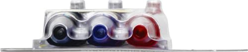 PILOT FriXion Clicker Erasable, Refillable & Retractable Gel Ink Pens, Fine Point, Black/Blue/Red Inks, 3-Pack (31467) - color: Assorted