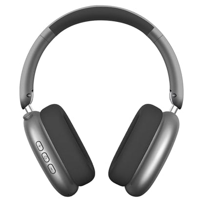 Wentronic Y01 Wireless Noise Canceling Headphones Bluetooth 5.3 Over Ear Headphones with Microphone, Hi-Res Audio, 48H Playtime, Foldable Comfortable Earpads,Compatible with iOS,Android,PC, Space Grey - color: Space Grey