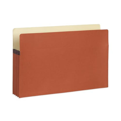 Blue Summit Supplies 10 Redrope Expanding File Pockets, Legal, 3.5" Brown | 3.5 in expansion, accordion style, legal size, for documents, invoices, and bulk filing - size: 3.5"