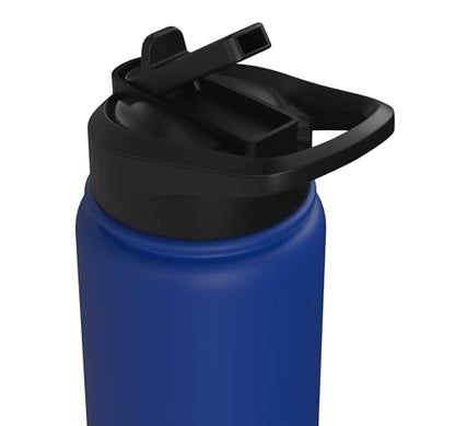 Future Doctor Loading Med Student Progress Bar Stainless Steel Insulated Water Bottle - color: Royal Blue