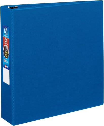 Avery Heavy-Duty Binder with 2-Inch One Touch EZD Ring, Blue (79882) (Pack of 6) - color: Blue, size: 2" (Pack of 6)